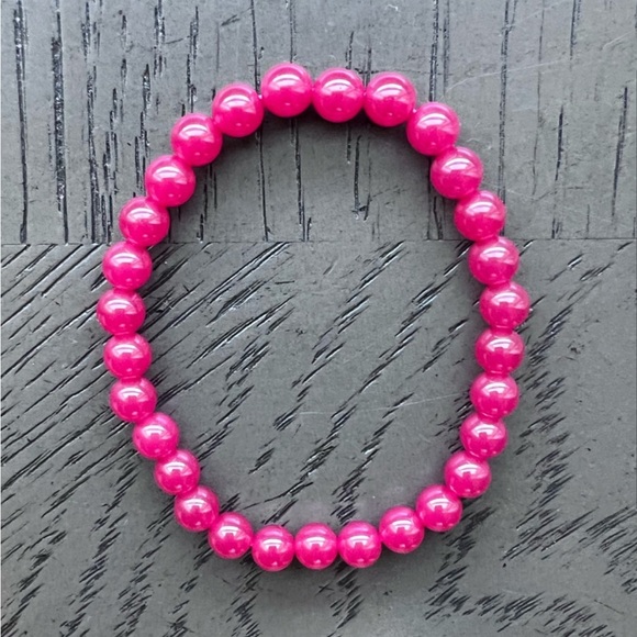 Ruby bracelet 4mm 7-7.5’ - Picture 2 of 2